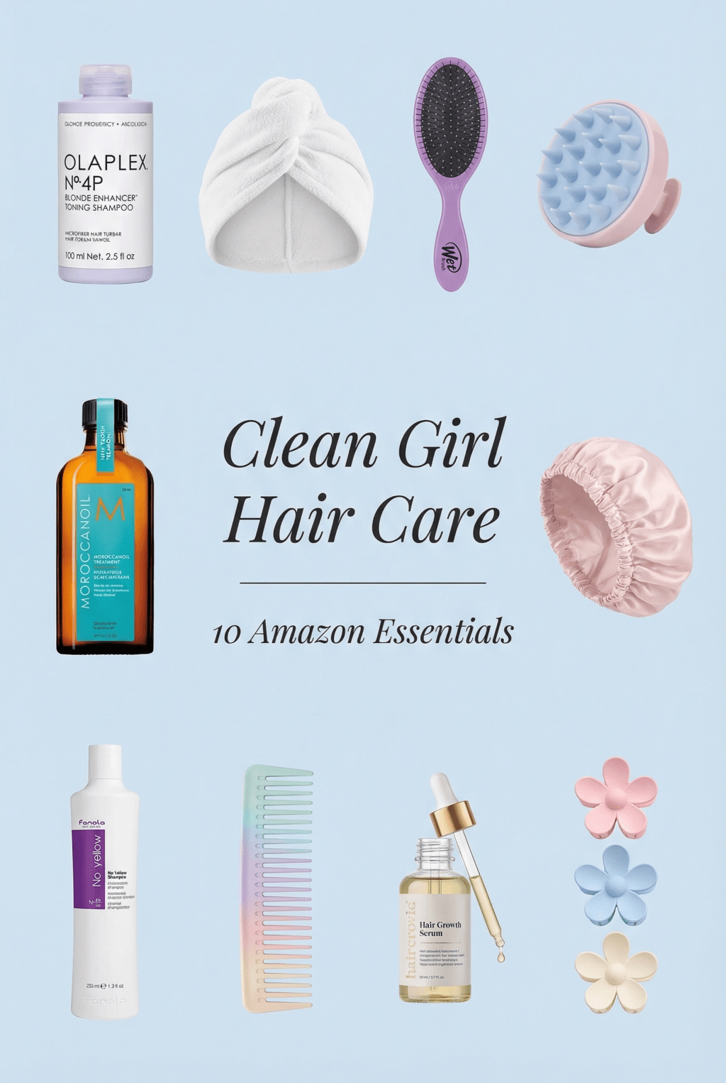10 Clean Girl Hair Care Essentials on Amazon (For Healthy, Shiny&nbsp;Hair)