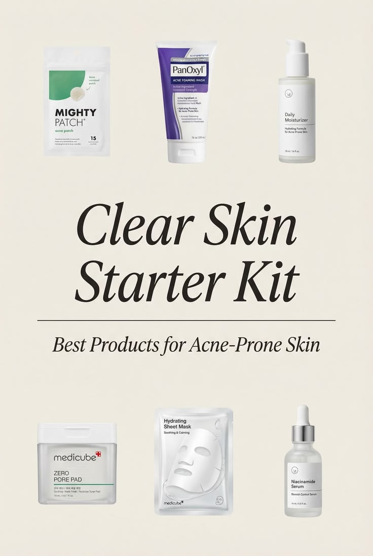 Clear Skin Starter Kit: Best Products for Acne-Prone&nbsp;Skin