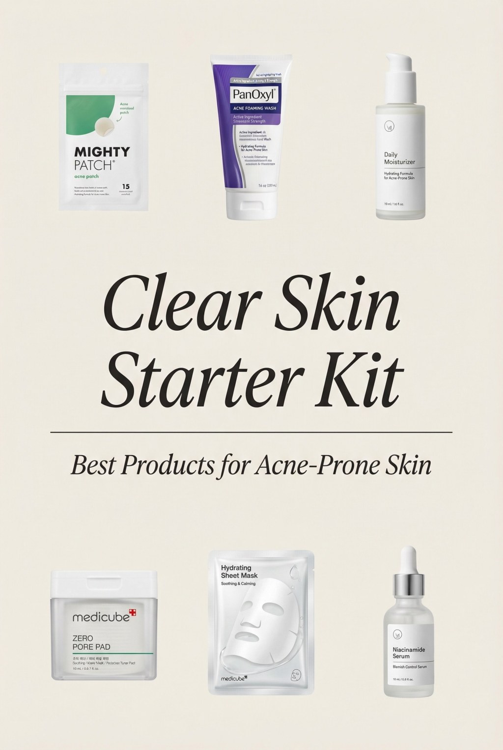 Clear Skin Starter Kit: Best Products for Acne-Prone&nbsp;Skin