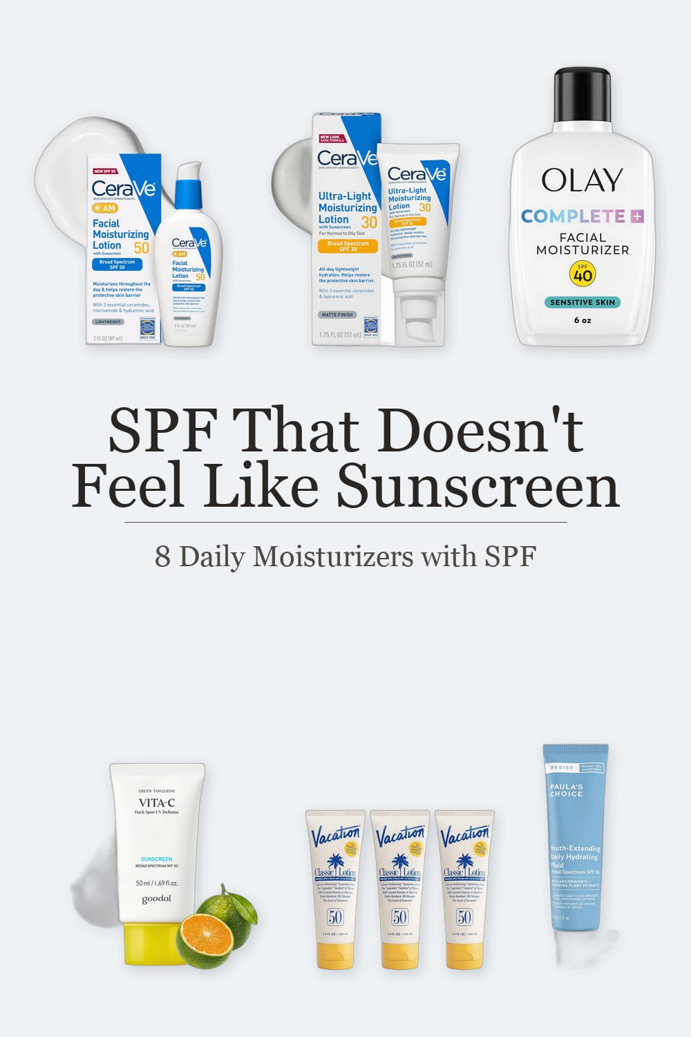 SPF That Doesn’t Feel Like Sunscreen: 8 Daily Moisturizers for Spring