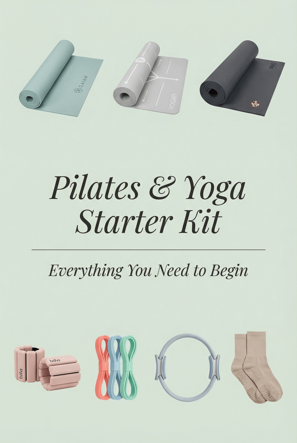 Pilates & Yoga Starter Kit for&nbsp;Beginners